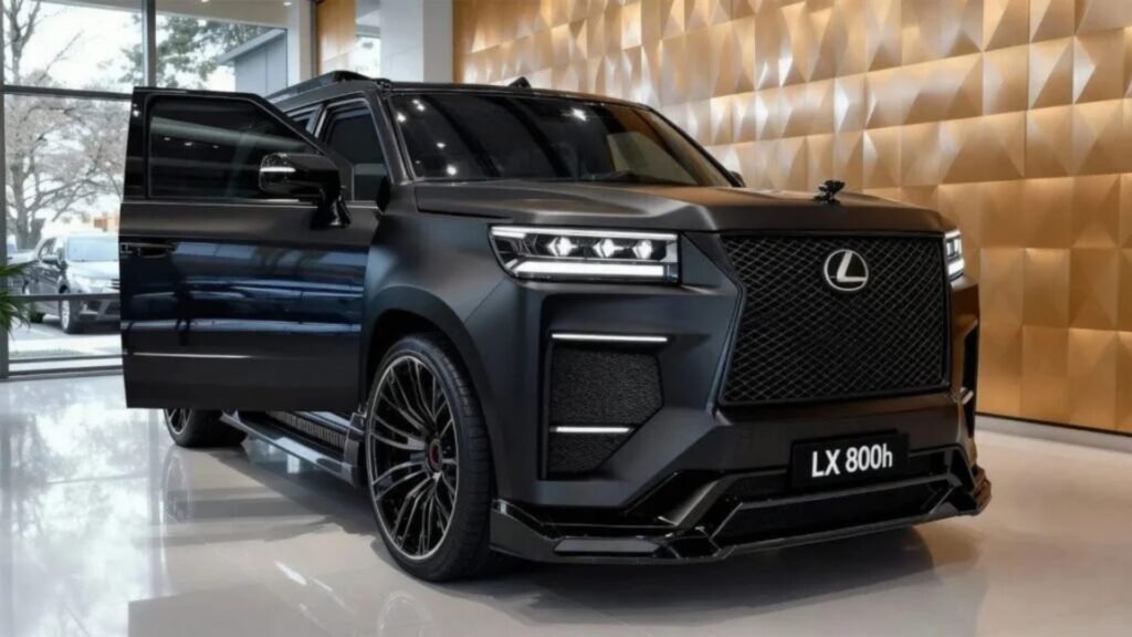 Lexus LX 800H 2026 Unveiled: Next-Gen Hybrid Power, Ultra-Luxury Comfort & Advanced Off-Road Capability