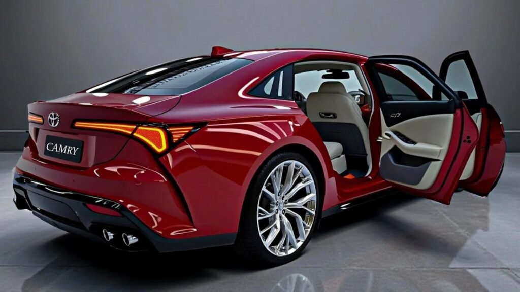 Toyota Camry 2026 Revealed: Luxury Hybrid Sedan with Stunning Design, High MPG & Smart Technology